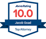 Avvo Rating | 10.0 | Jacob Goad | Top Attorney